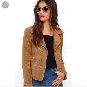 Lulus suede Jacket